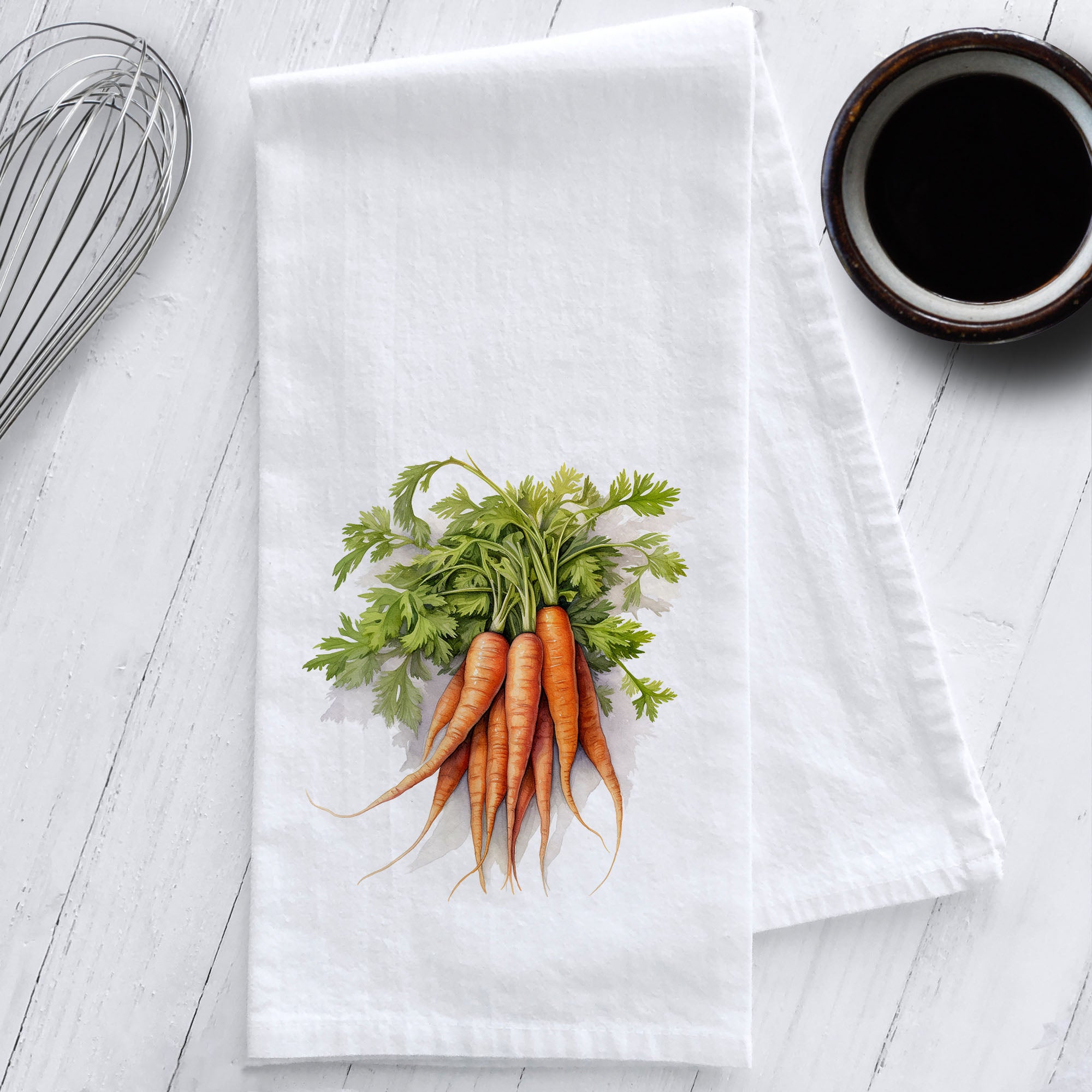 Carrots Kitchen Tea Towel