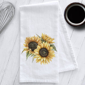 Sunflower Kitchen Tea Towel