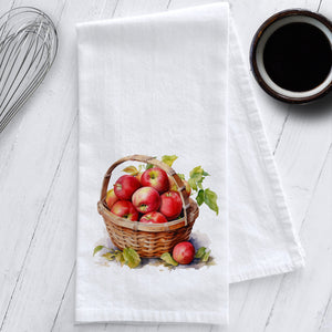 Apple Basket Kitchen Tea Towel