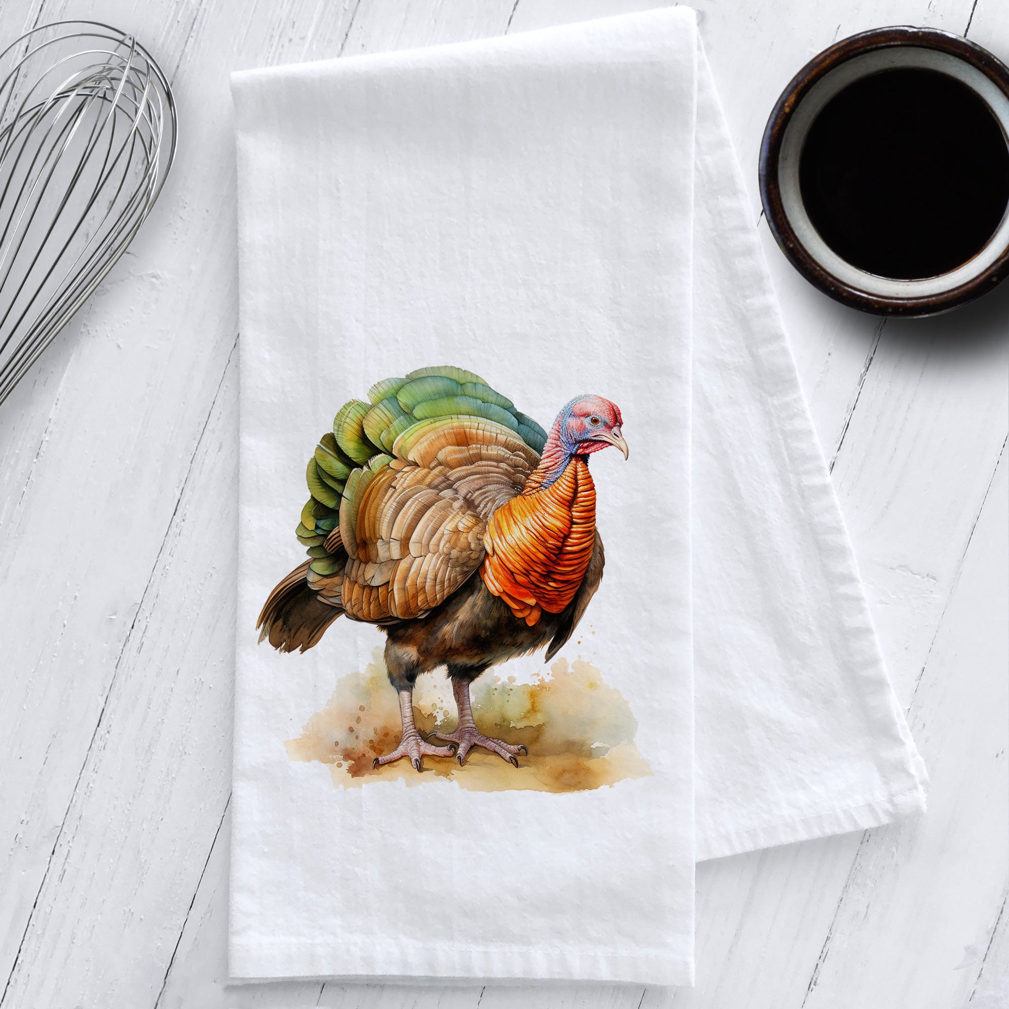 Thanksgiving Turkey Kitchen Tea Towel