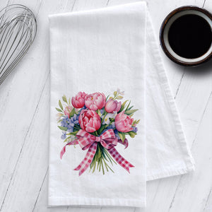 Floral Bouquet Kitchen Tea Towel